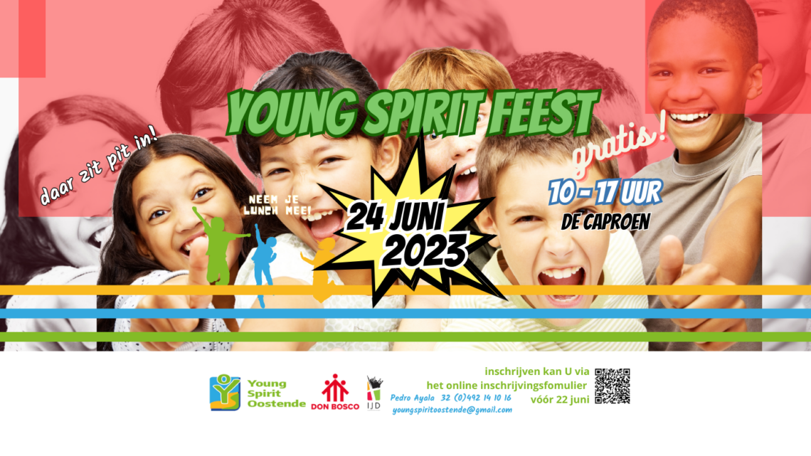 Young Spirit Feest op 24 juni in De Caproen