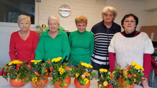 Dames crea OKRA-Bredene in Halloweensfeer