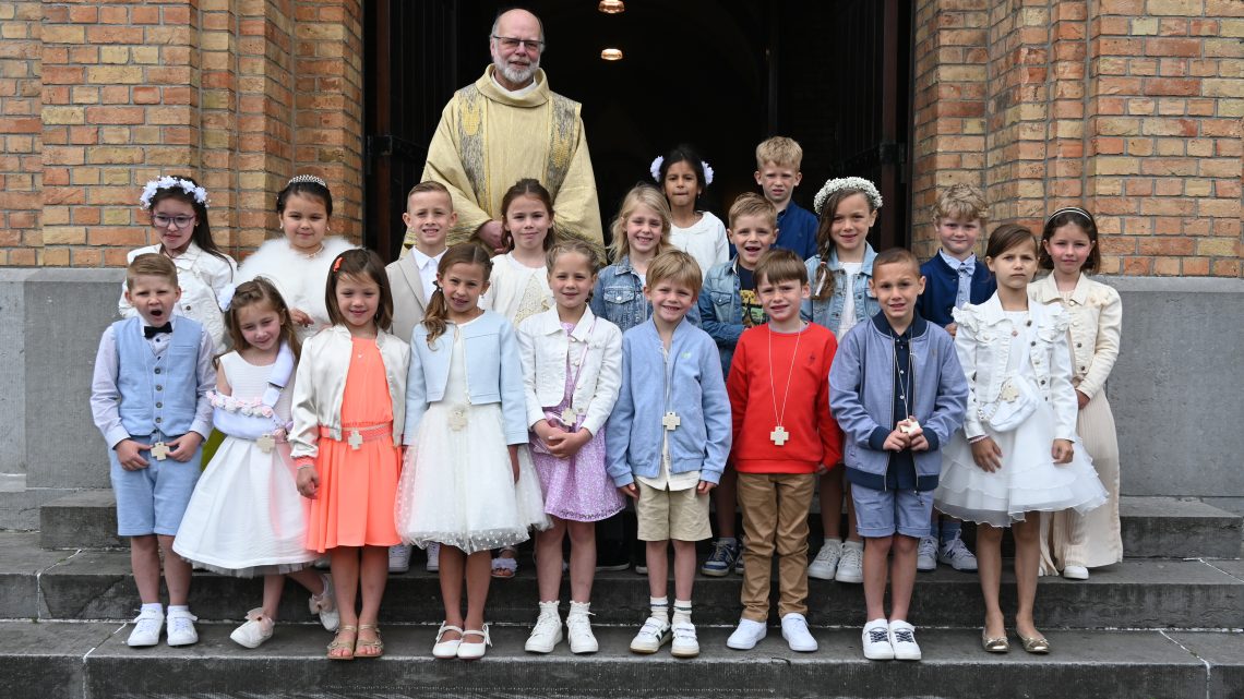 Eerste communie in St.-Antonius