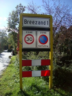 ingang Breezand anno 2012