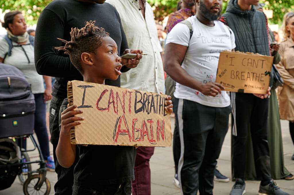 Black Lives Matter demonstration i Aarhus