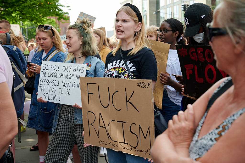 Black Lives Matter demonstration i Aarhus