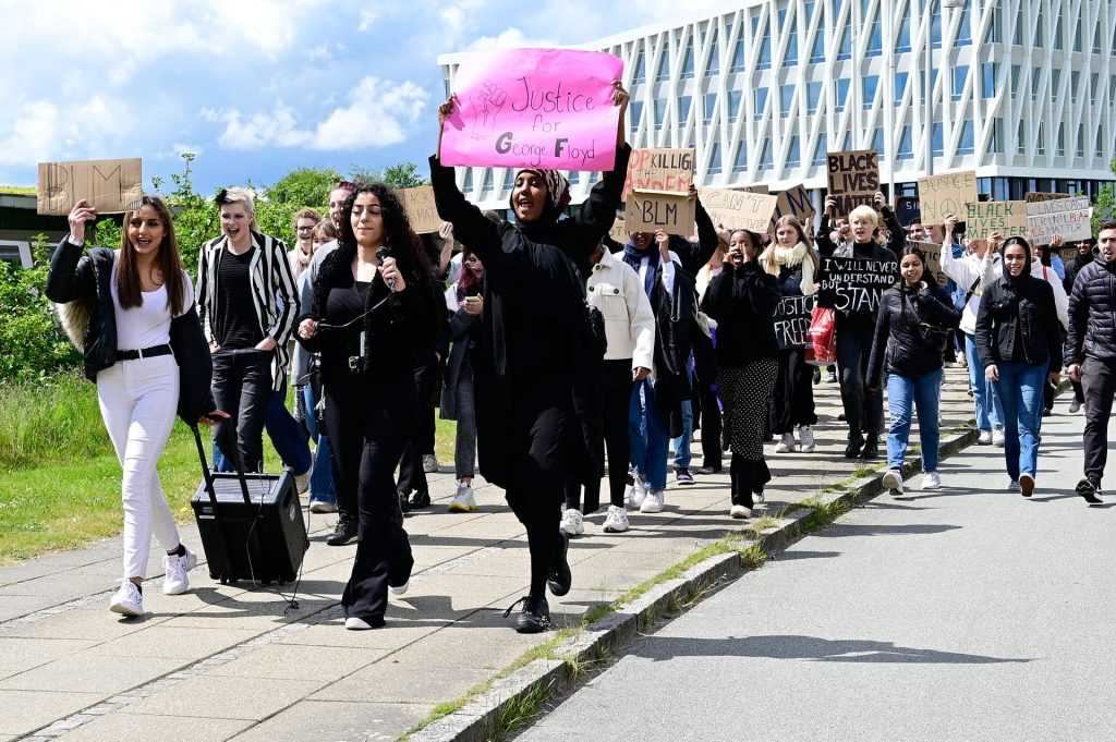 Black Lives Matter-demonstration i Viborg