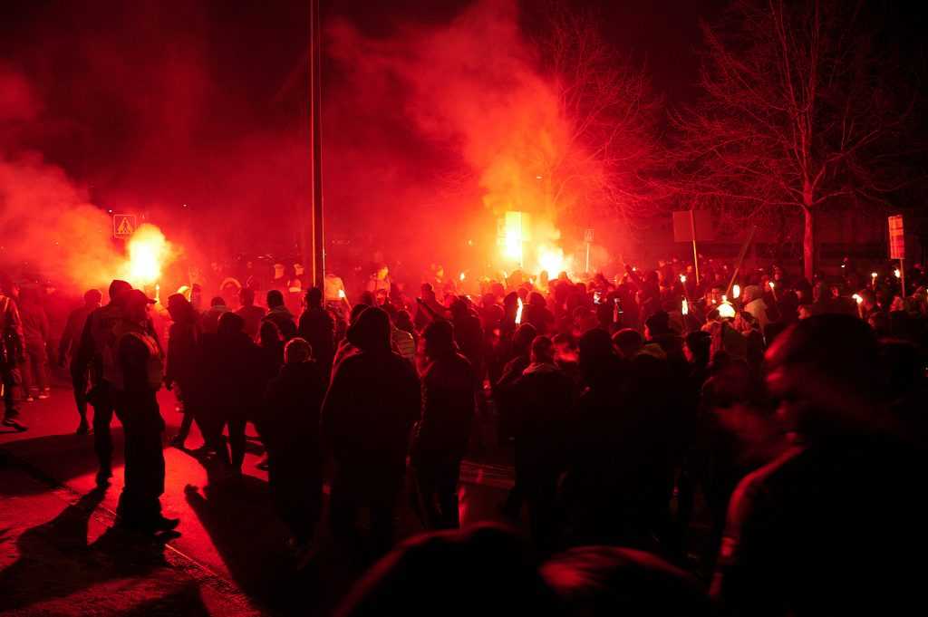 Men In Black-demonstration i Aarhus