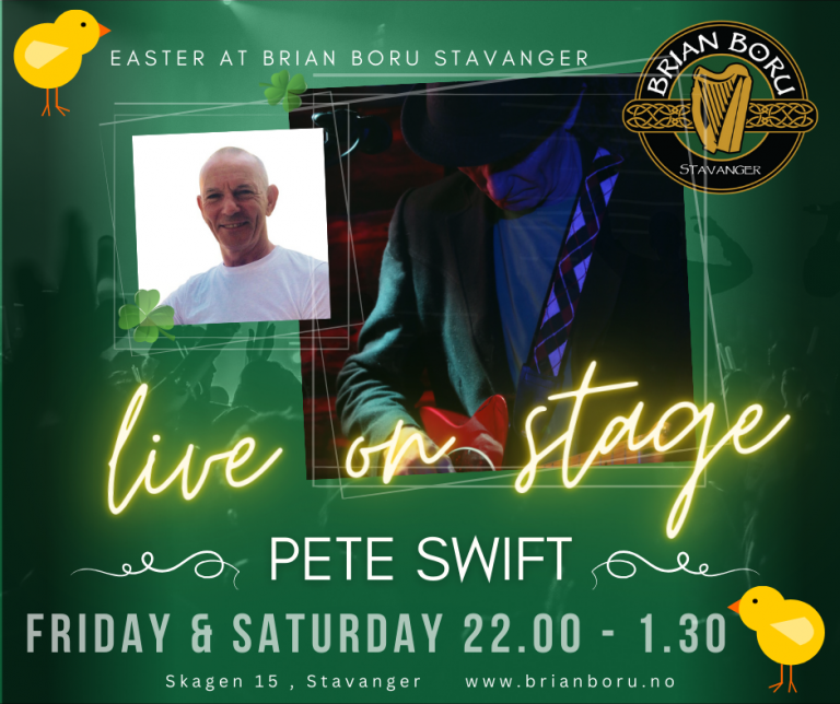 Live music on stage this easter