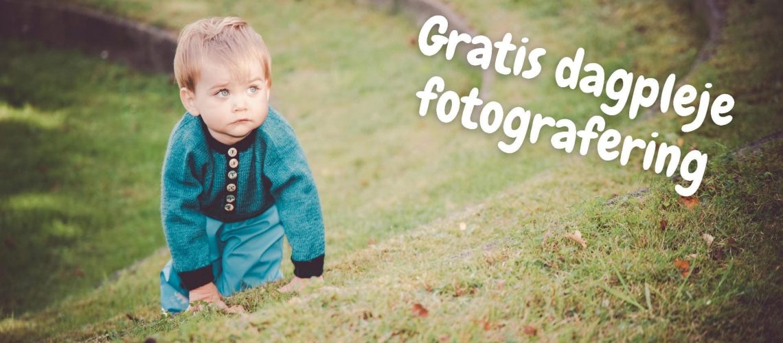 Gratis dagpleje fotografering