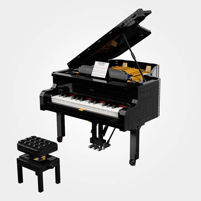 Vleugelpiano - 'tBrickplezier