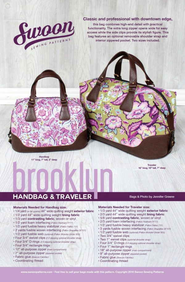Brooklyn handbag och traveler