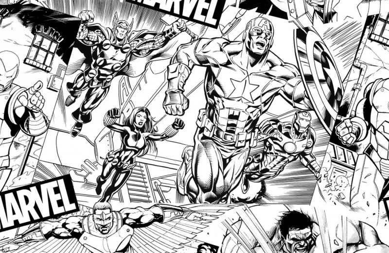 Marvel Avengers Sketch