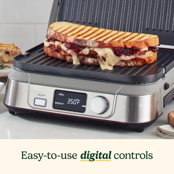 Cuisinart Panini Press, Stainless Steel Griddler, Sandwich Maker & More, 5-IN-1, GR-4NP1 - Image 46