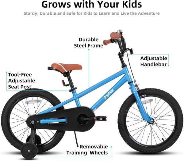 JOYSTAR Kids Bike for Ages 2-12 Years Old Boys Girls, 12-20 Inch BMX Style Kid's Bikes with Training Wheels, Children Bicycle for Kids and Toddler, Multiple Colors - Image 11