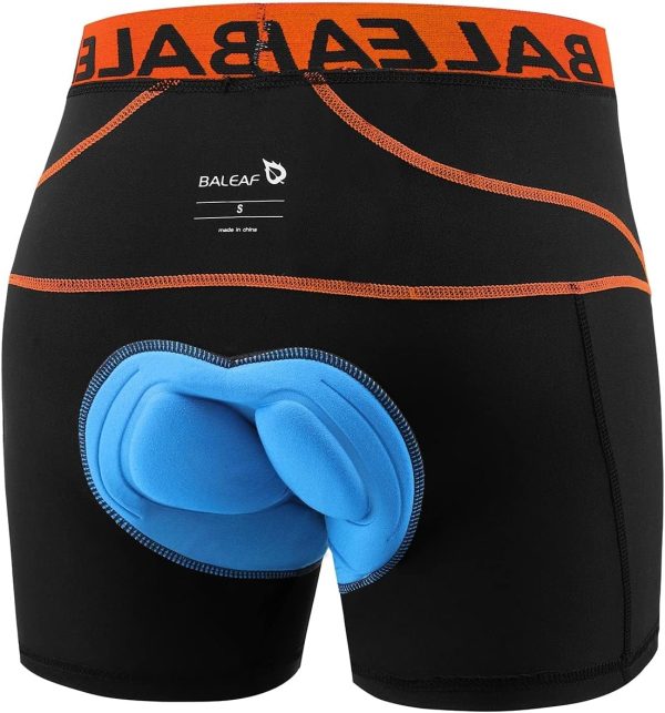 BALEAF Men's 3D Padded Bike Shorts Cycling Underwear MTB Liner - Image 22