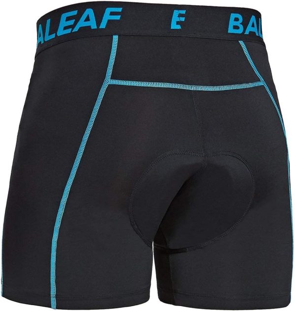 BALEAF Men's 3D Padded Bike Shorts Cycling Underwear MTB Liner - Image 38