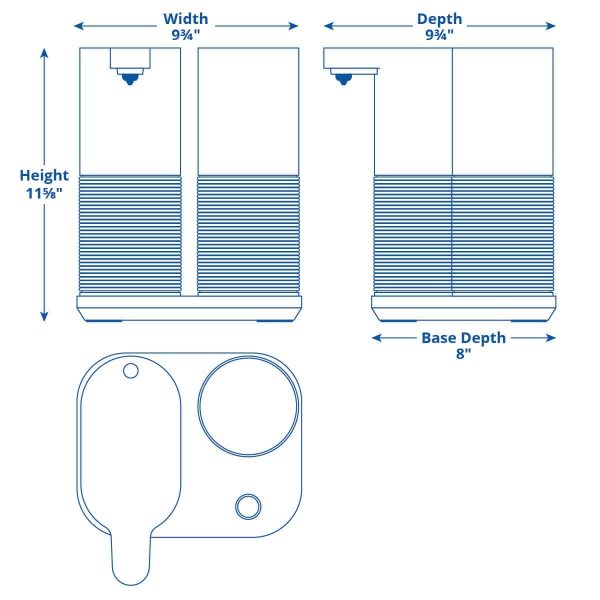 Aquasana New Replacement Filter Cartridge for Countertop Water Filter Dispenser System, Clean Water Machine - 2 Pack - Image 14