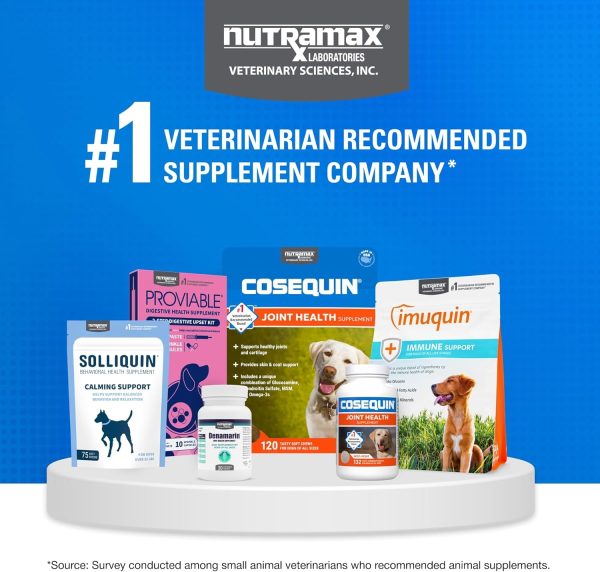 Cosequin Joint Health Supplement for Dogs - With Glucosamine, Chondroitin, MSM, and Omega-3's, 120 Soft Chews - Image 9