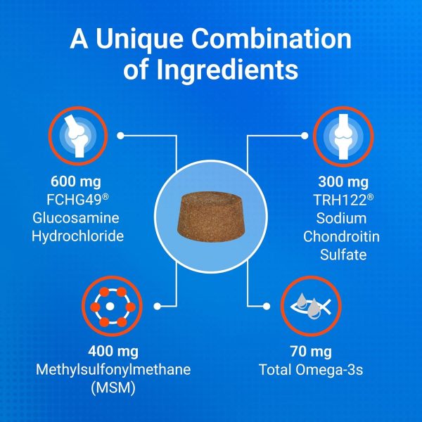 Cosequin Joint Health Supplement for Dogs - With Glucosamine, Chondroitin, MSM, and Omega-3's, 120 Soft Chews - Image 6
