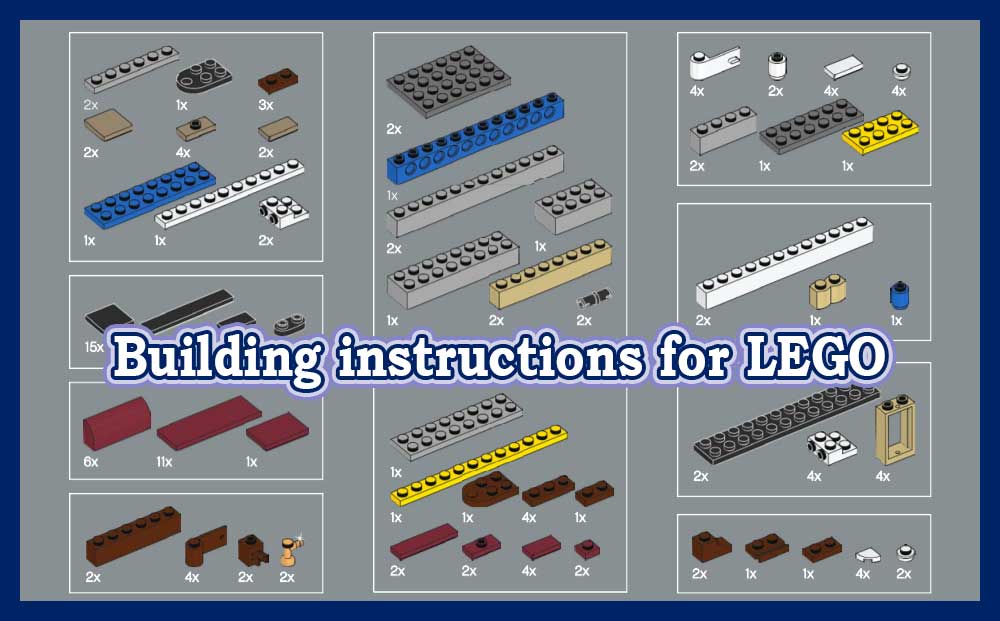 Byggeinstruksjoner til LEGO » BrikkeFrue.no