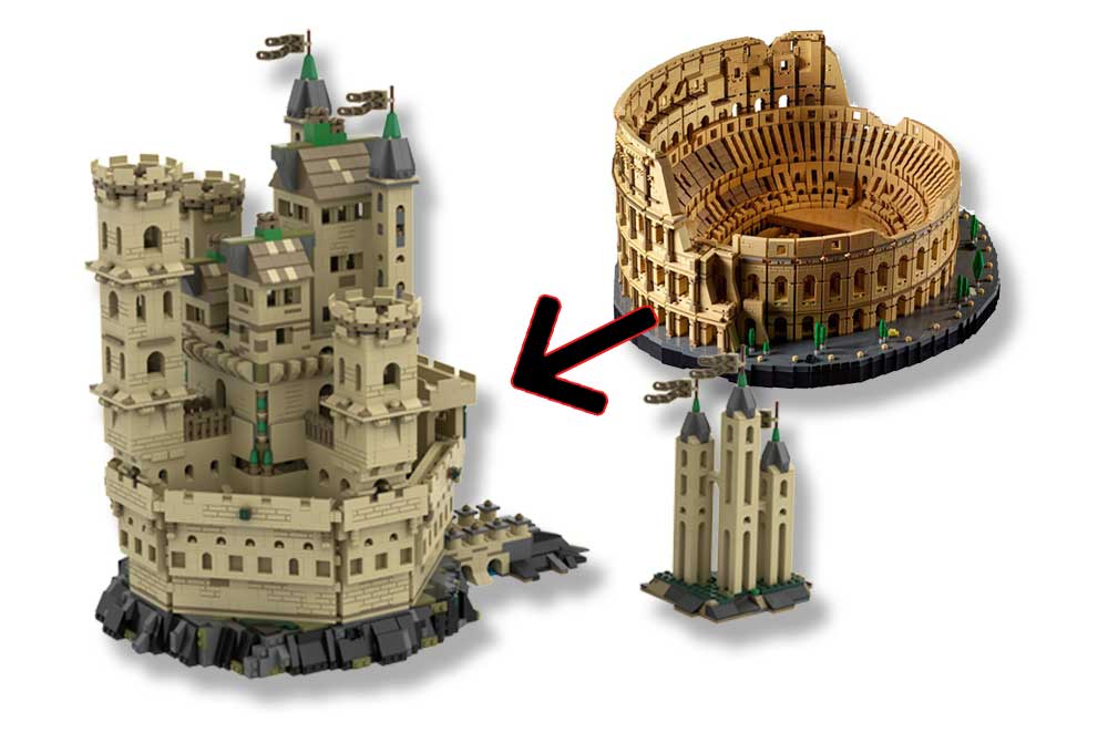 Alternativ bygg til 10276 Colosseum