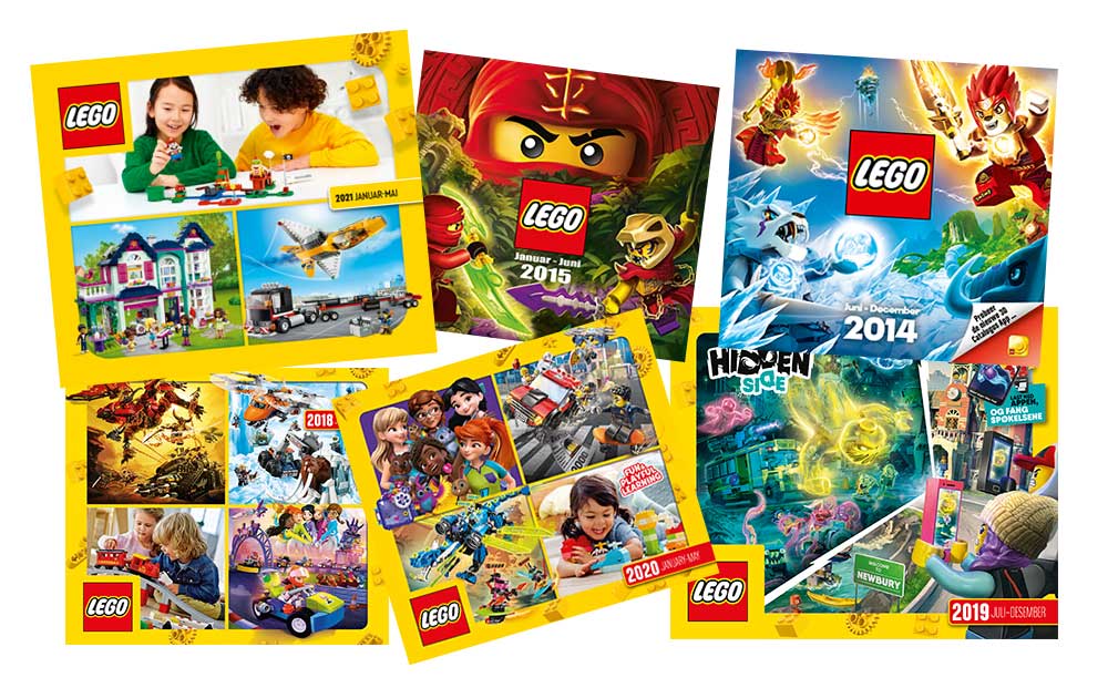 LEGO kataloger og Ideas bøker