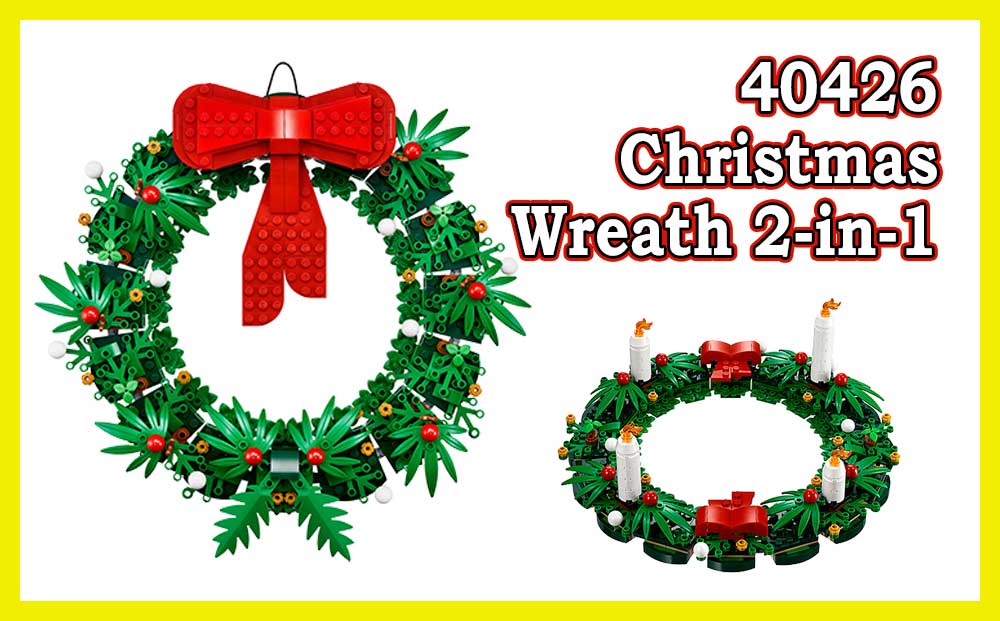 40426 Christmas Wreath 2-in-1