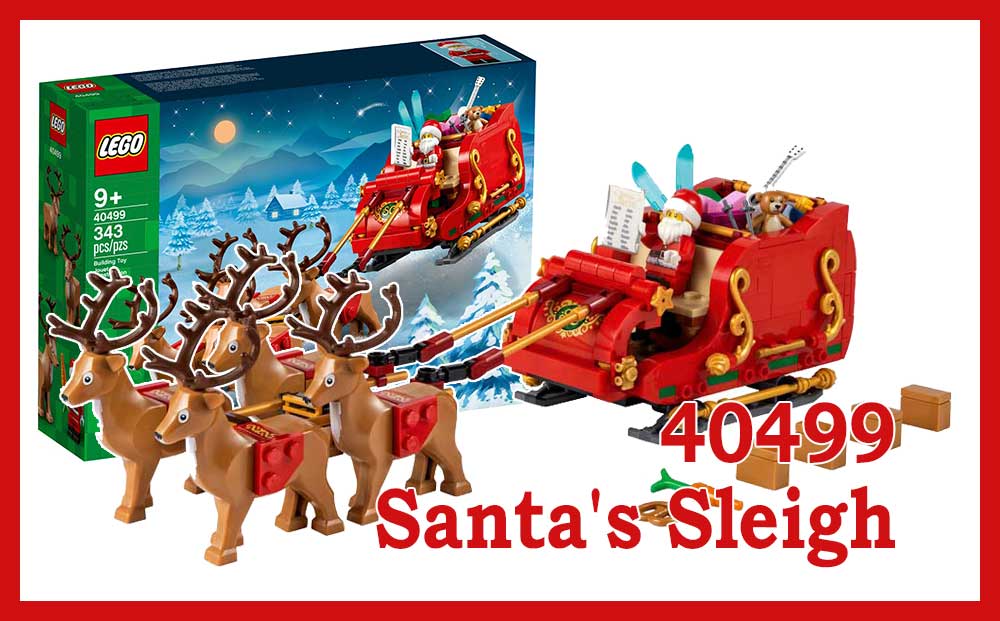 40499 Julenissens slede – Santa’s Sleigh