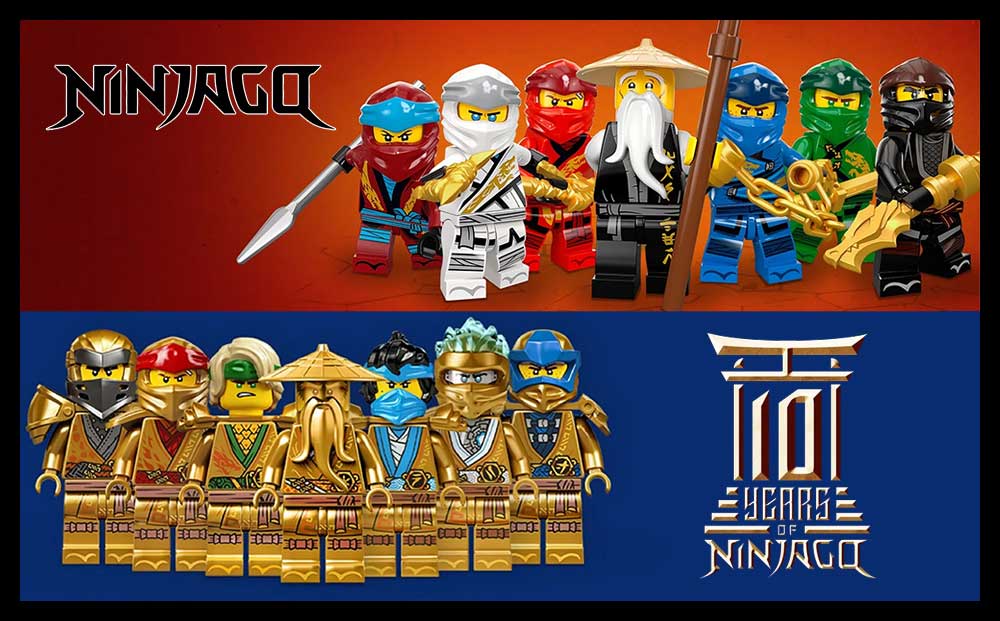 De 7 Ninjago-karakterene