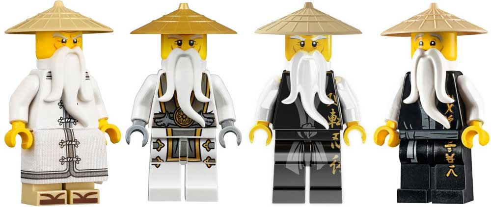 De 7 Ninjago-karakterene » BrikkeFrue.no