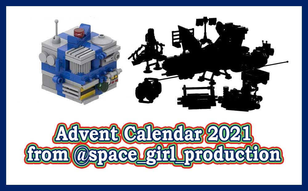 Space adventskalender 2021 av @space_girl_production