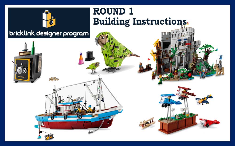 Runde 1: Bricklink Designer Program – Bygge instruksjoner