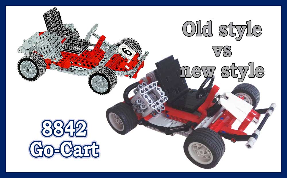 Technic: 8842 Go-Cart «Old vs new»