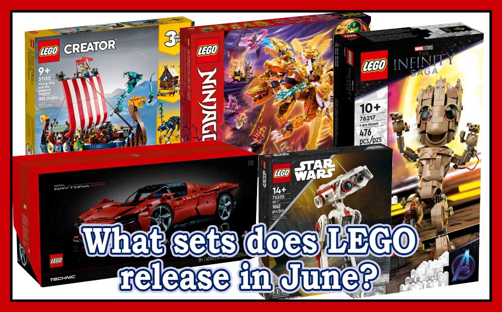 Juni 2022: Hvilke sett gir LEGO ut i juni?