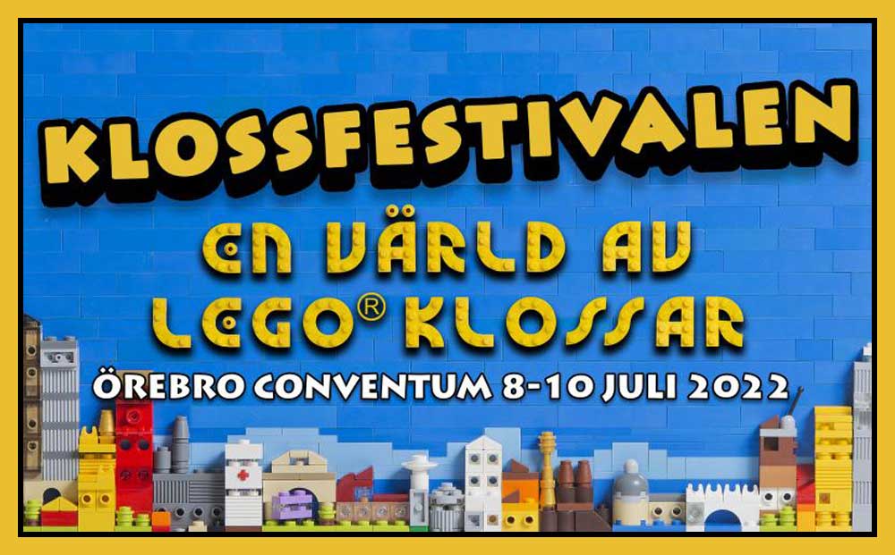 Klossfestivalen 2022 – en värld av LEGO-klossar! i Örebro Sverige