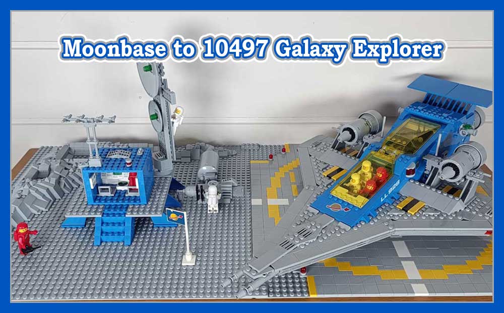 10497 Galaxy Explorer månebasen