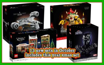 Oktober 2022: Hvilke sett gir LEGO ut i oktober?