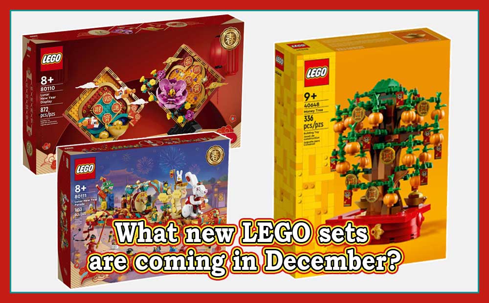 Desember 2022: Hvilke sett gir LEGO ut i desember?