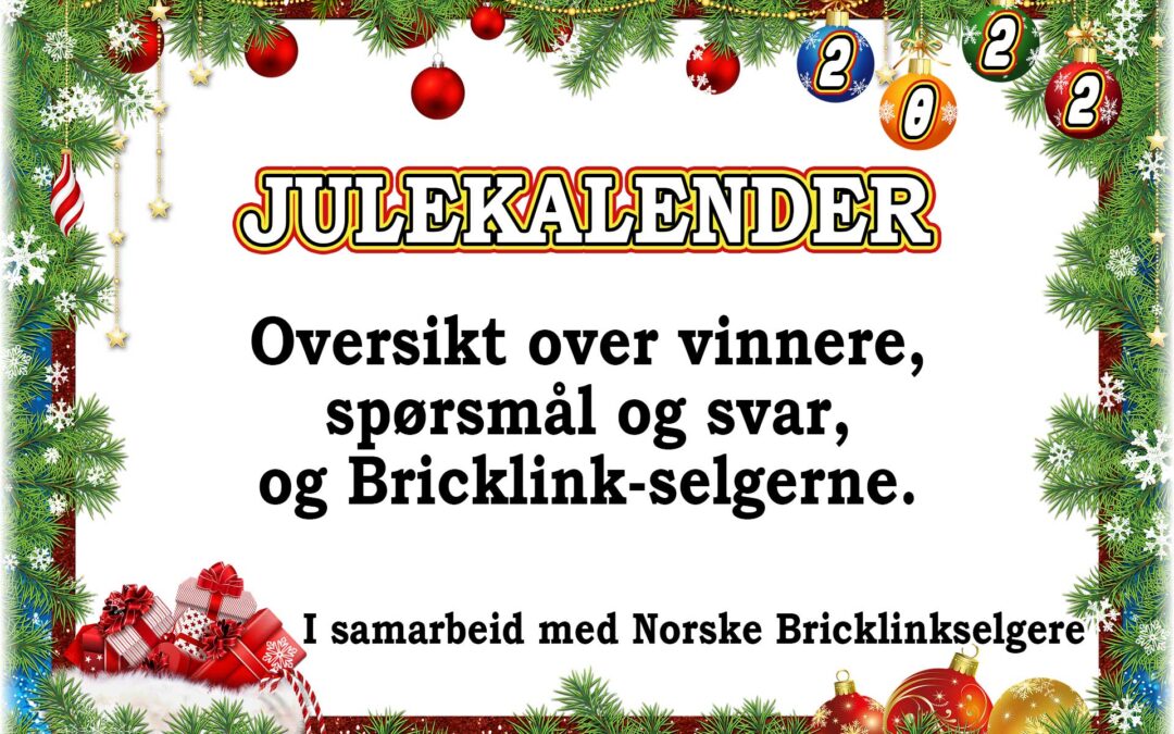 Julekalender 2022 -Alle vinnerne og svarene, full oversikt