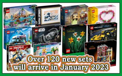 Januar 2023: Hvilke sett gir LEGO ut i januar?