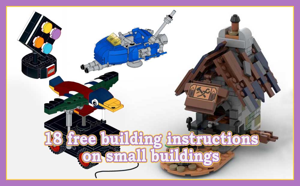 18 gratis byggeinstruksjoner på små bygg