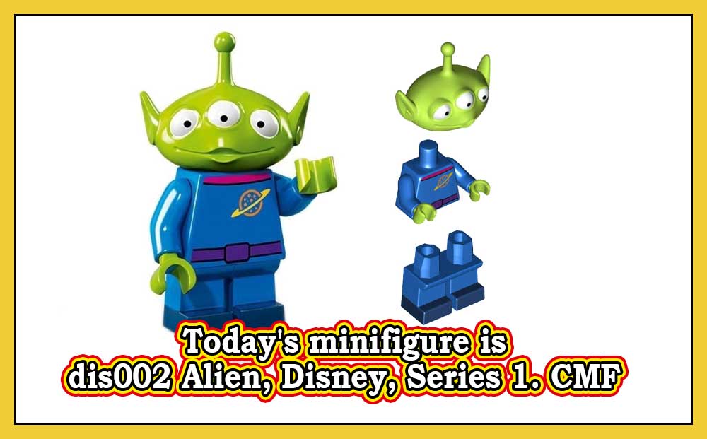 dis002 Alien, Disney, Series 1. CMF