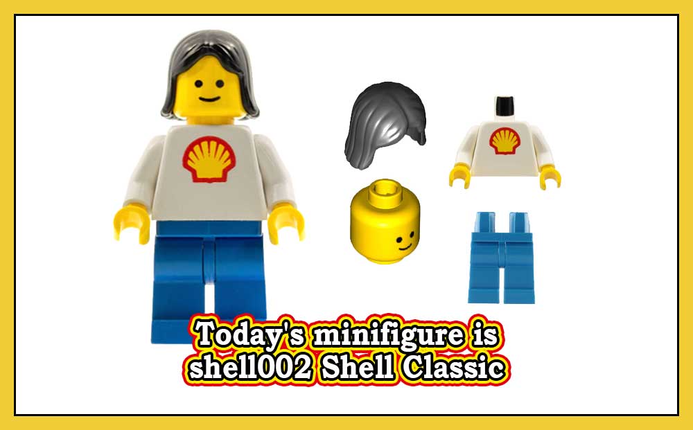 shell002 Shell Classic - Blue Legs, Black Female Hair