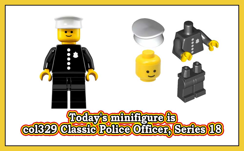 col329 Classic Police Officer, Series 18