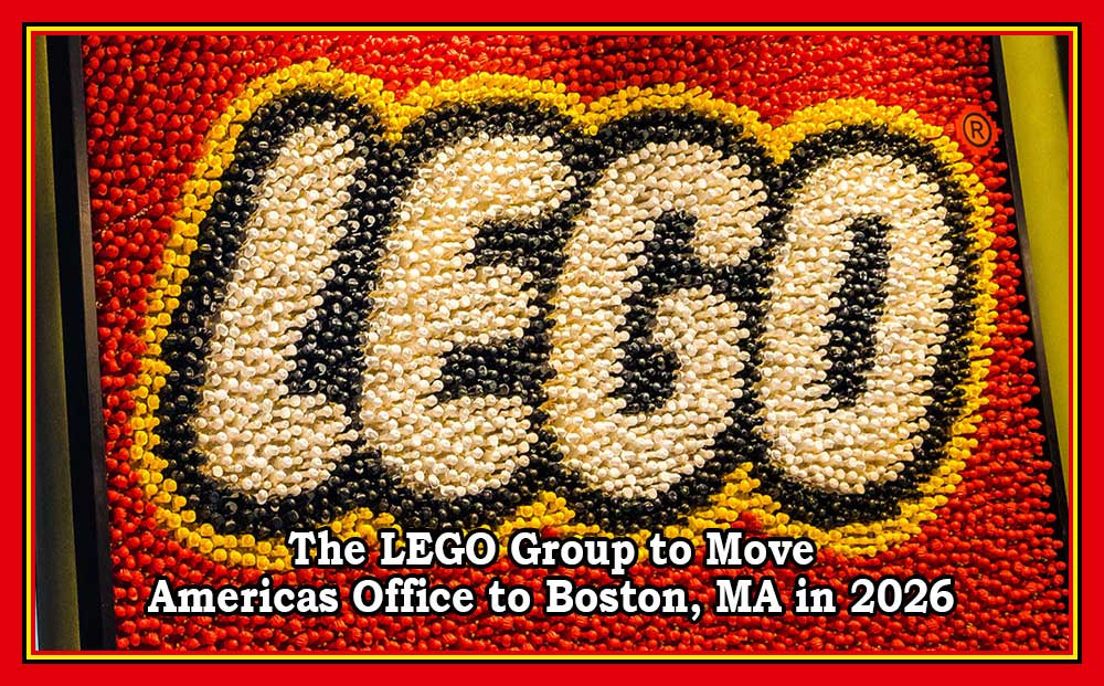 LEGO Group vil flytte Americas Office til Boston, MA i 2026