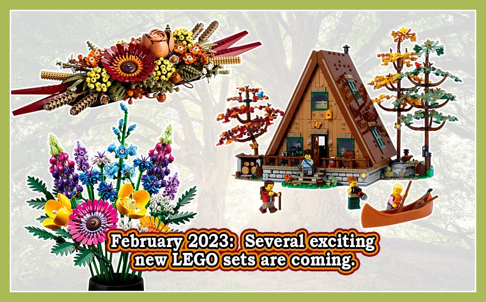 Februar 2023: Hvilke sett gir LEGO ut i februar?