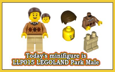 Dagens minifigur er LLP015 LEGOLAND Park Male