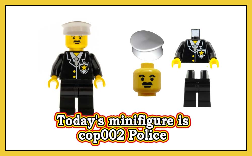 cop002 Police - Suit with Sheriff Star