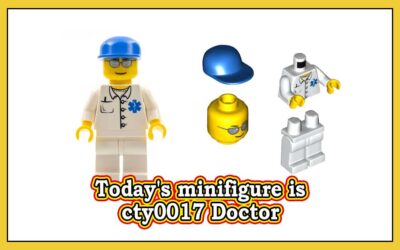 Dagens minifigur er cty0017 Doctor