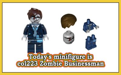 Dagens minifigur er col223 Zombie Businessman