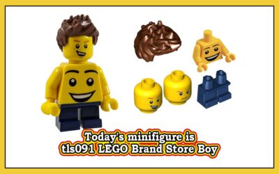 Dagens minifigur er tls091 LEGO Brand Store Boy