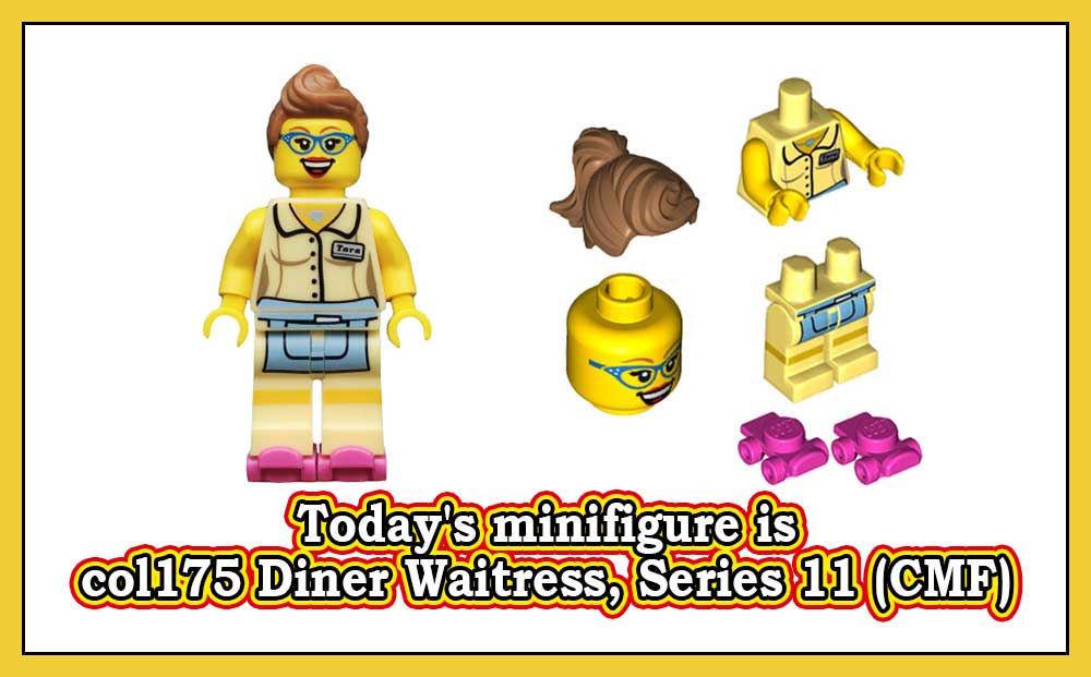 col175 Diner Waitress, Series 11 (CMF)
