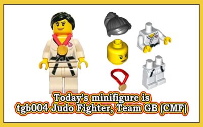 Dagens minifigur er tgb004 Judo Fighter, Team GB (CMF)